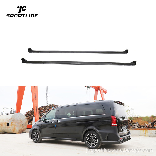 Carbon Fiber Side Skirts for Mercedes-Benz Vito V220/V250 Van 2015-2019